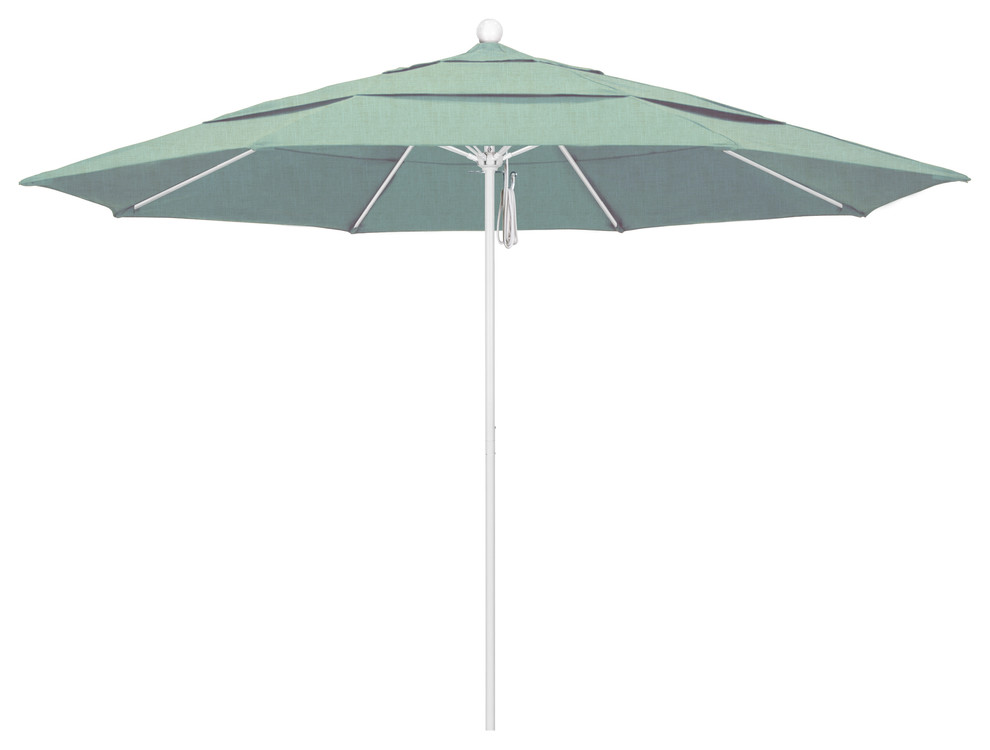 Fiberglass Umbrella White, Spa