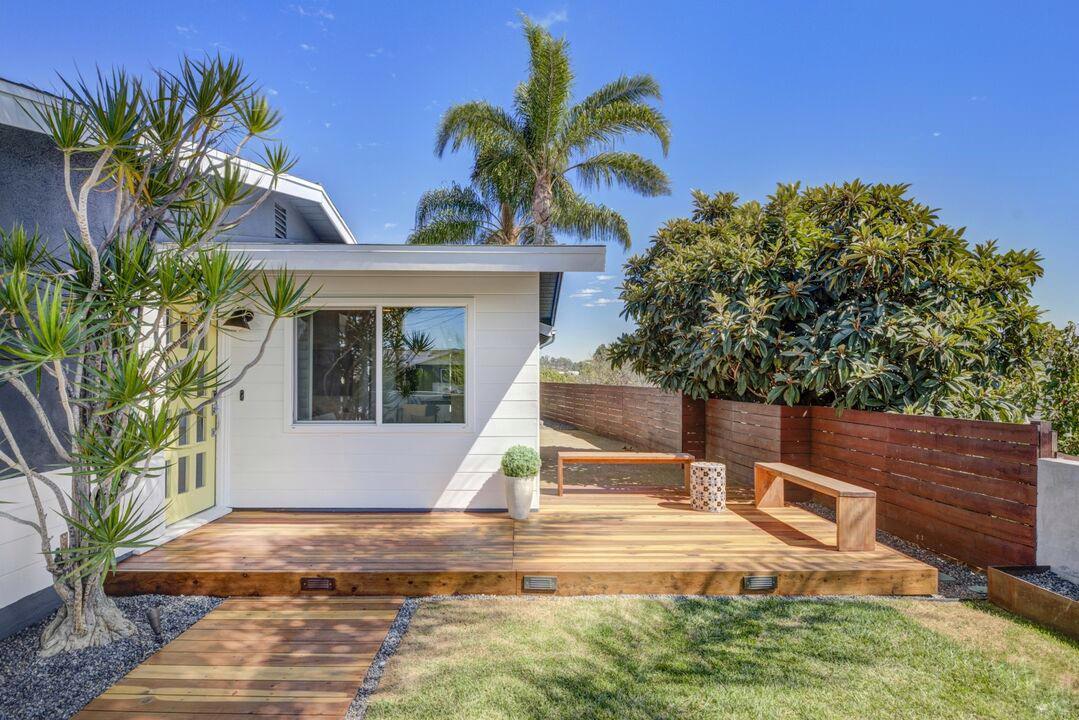 Mid-Century Modern Front Entry Remodel