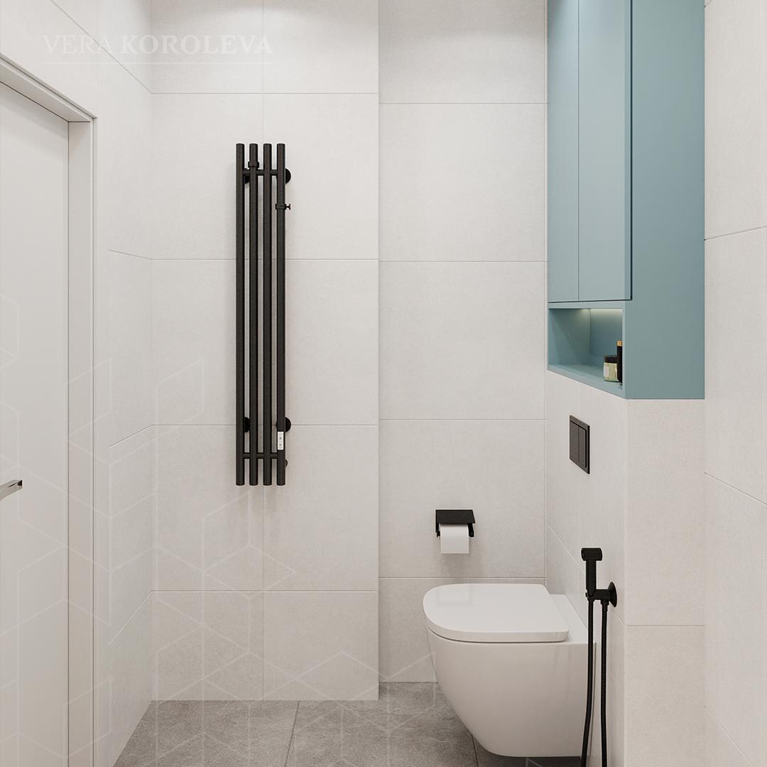 Дизайн-проект двухкомнатной квартиры в Москве в ЖК "Первый Московский"