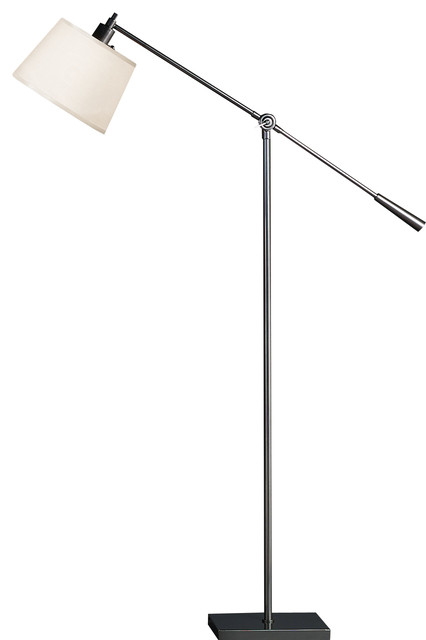 Robert Abbey Real Simple Floor Lamp, Gunmetal