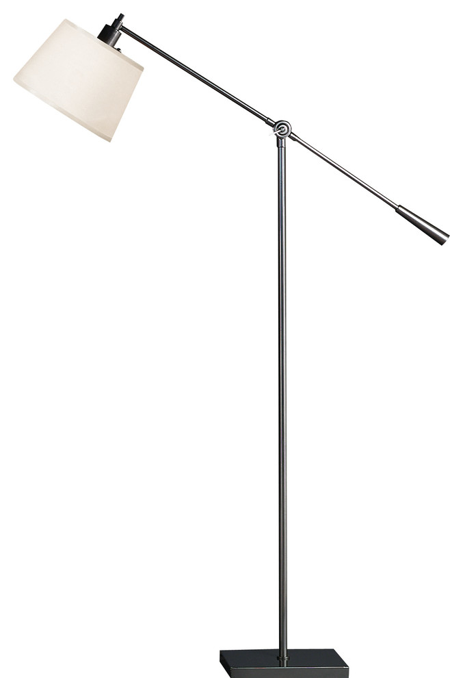 Robert Abbey Real Simple Floor Lamp, Gunmetal