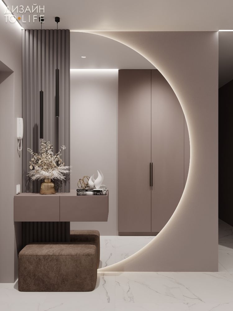 Двухкомнатная квартира в ЖК «Цивилизация» (дизайн)