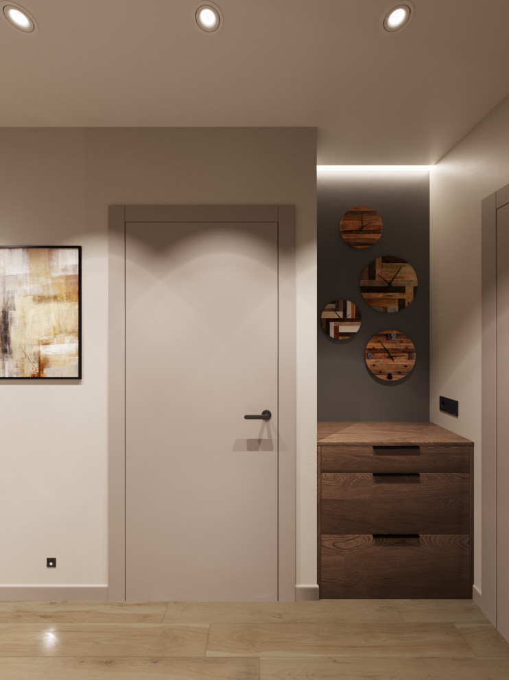 Дизайн-проект 4х комнатной квартиры 81 м2 для многодетной семьи