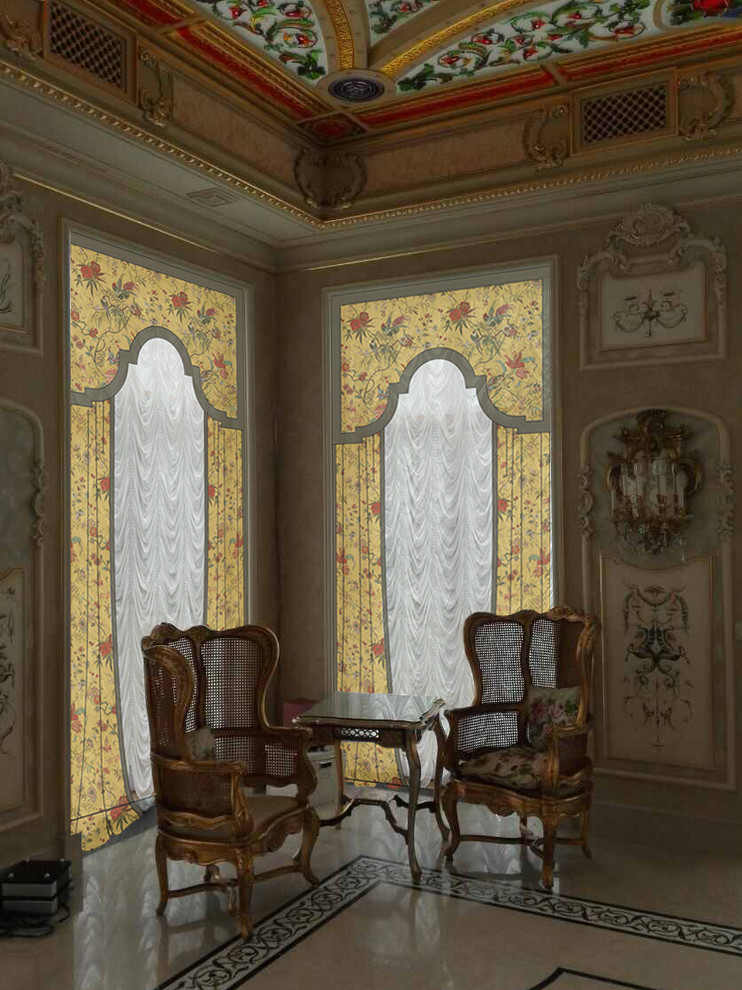 Портьеры в классический интерьер