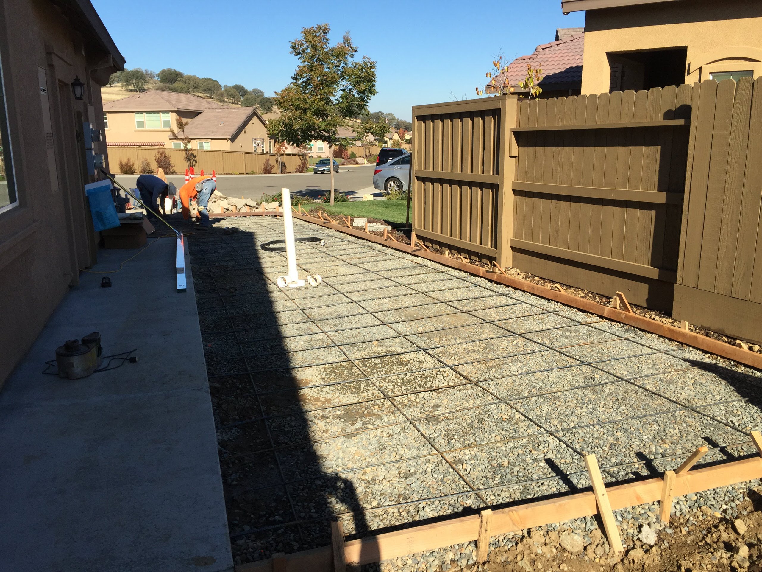 Broom Finished Concrete