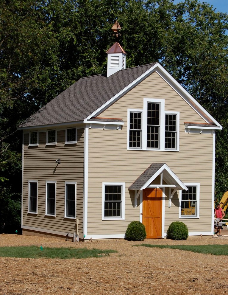 This is an example of a traditional shed and granny flat in New York.