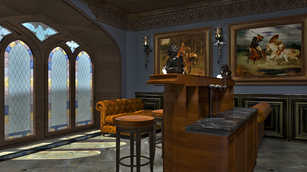 Комната отдыха . По мотивам готики.