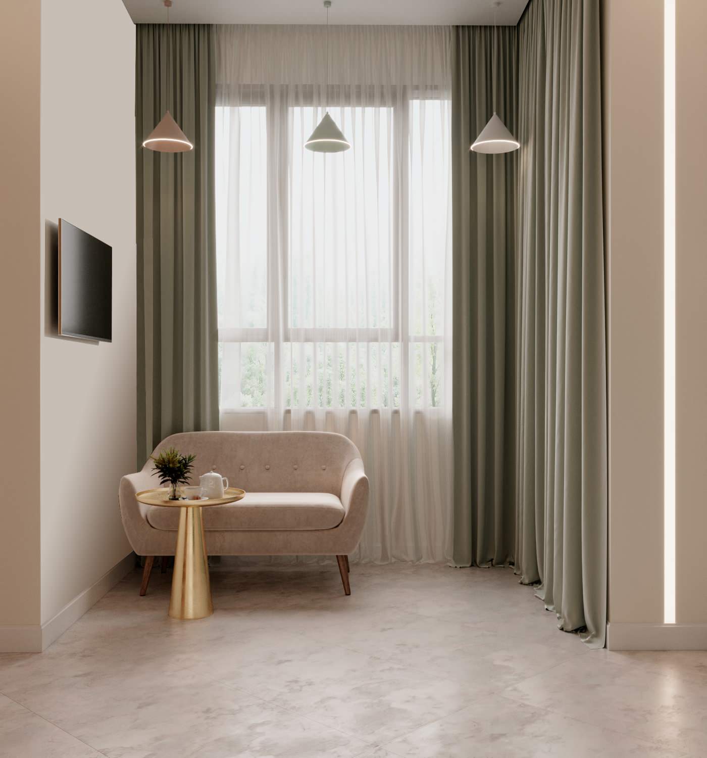 Квартира "Пейзаж в Горах"