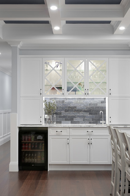 NEW BUILD: Hamptons Hideaway maritimt-koekken