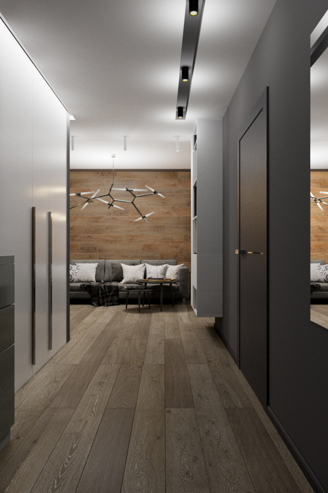 Интерьер 2-комнатной квартиры для молодого человека