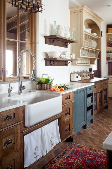 Castle Rock Farmhouse Chic Kitchen country-kitchen
