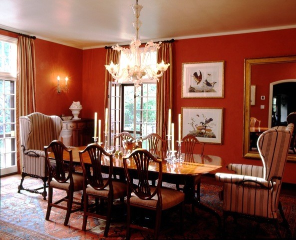 Color Me Happy Colonial Dining Room