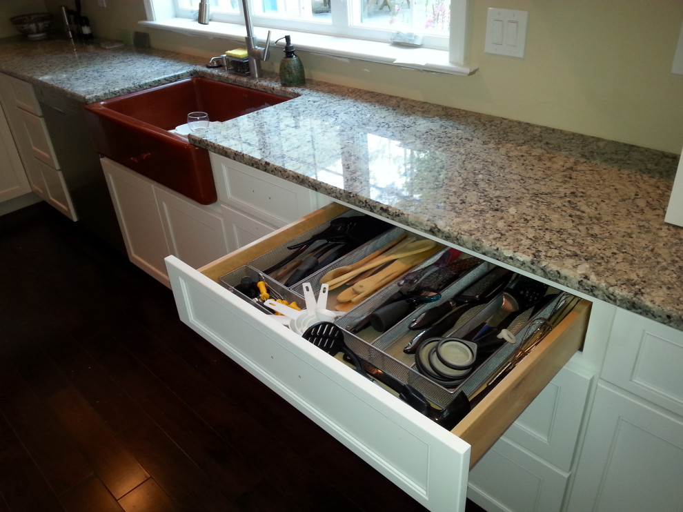 Stacy M Custom Kitchen Flooring + Bump out