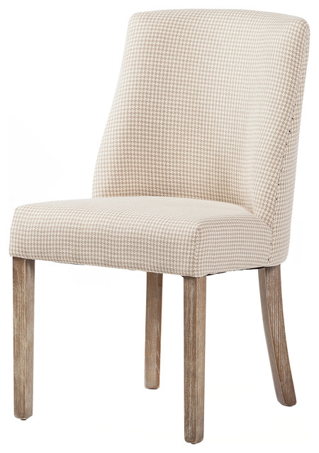 Beatrix Dining Chair, Houndstooth