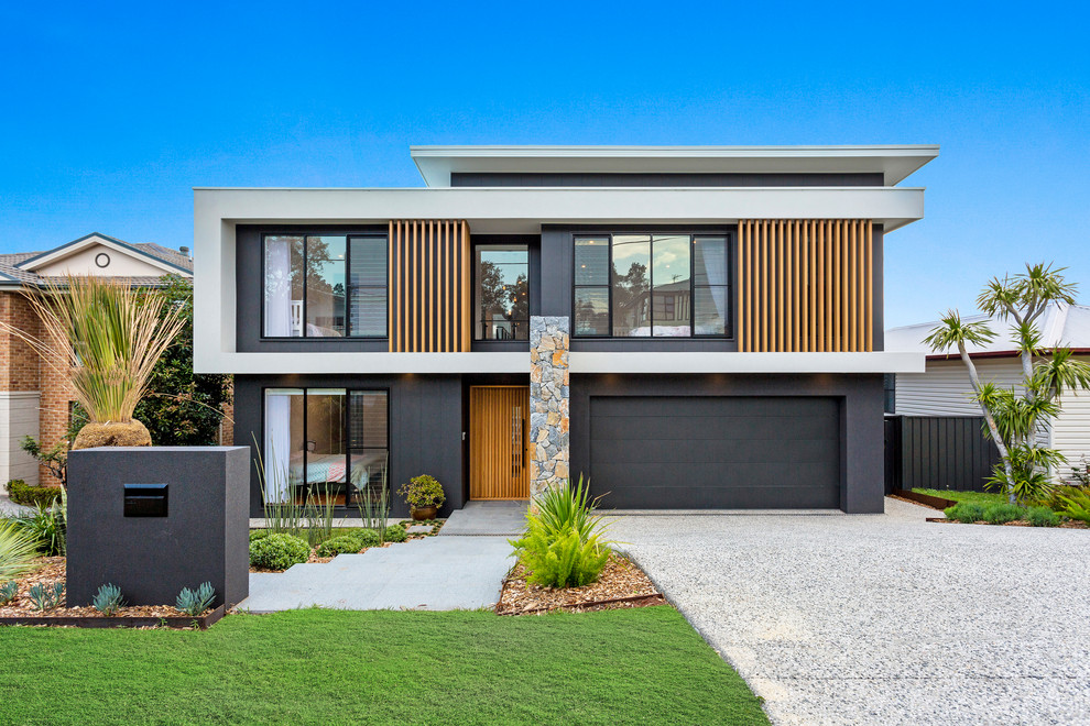 This is an example of a contemporary exterior.