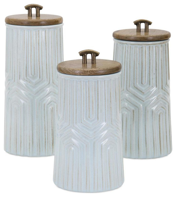 Tia Canisters - Set of 3