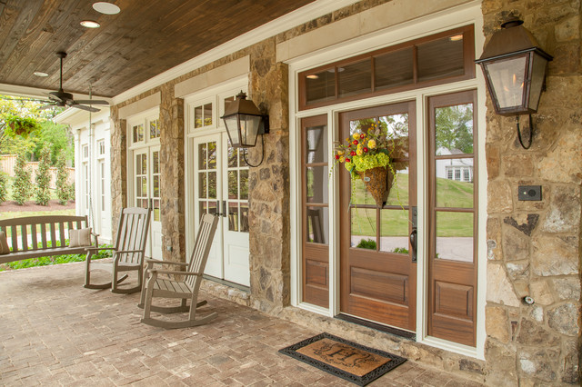 Germantown Custom Home classico-portico