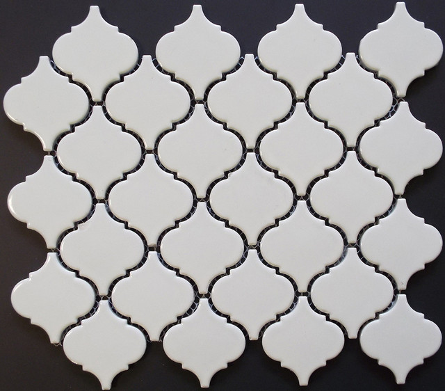 white shiny lantern pattern glazed porcelain mosaic tile traditional mosaic tile by white shiny lantern pattern glazed porcelain mosaic tile traditional mosaic tile by
