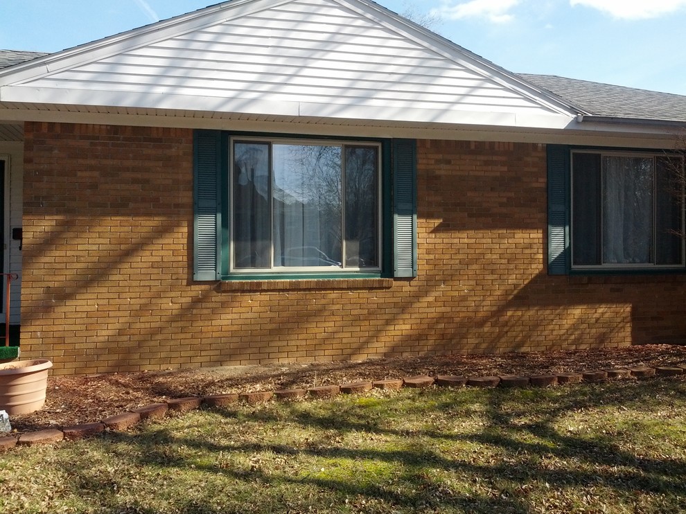 Need Curb Appeal Need Trim Color For Orange Brick House     