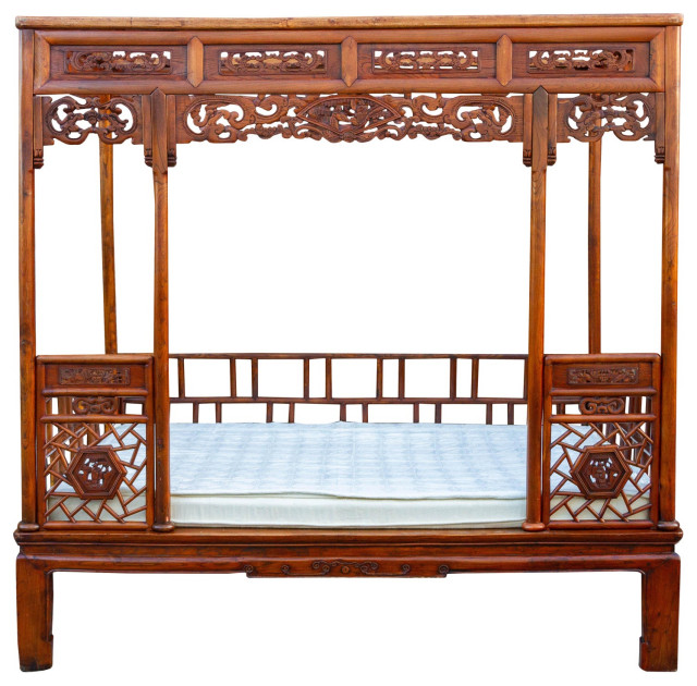 Picturesque Chinese Canopy Bed Asian Canopy Beds by Decor Houzz