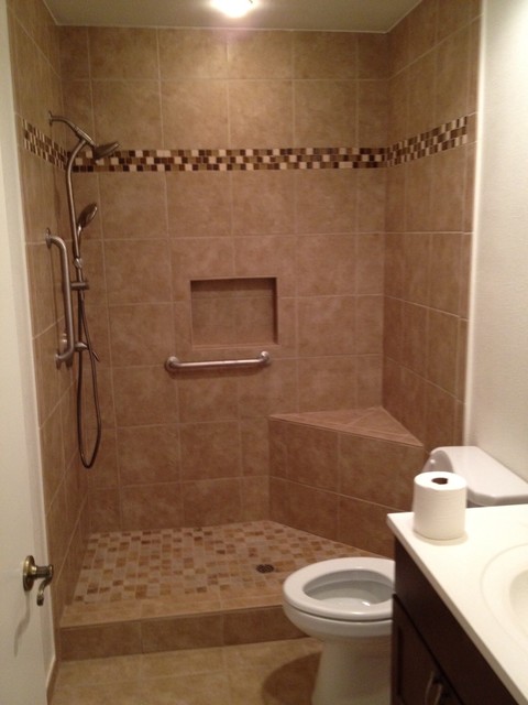 Guest shower redesign modern-badezimmer