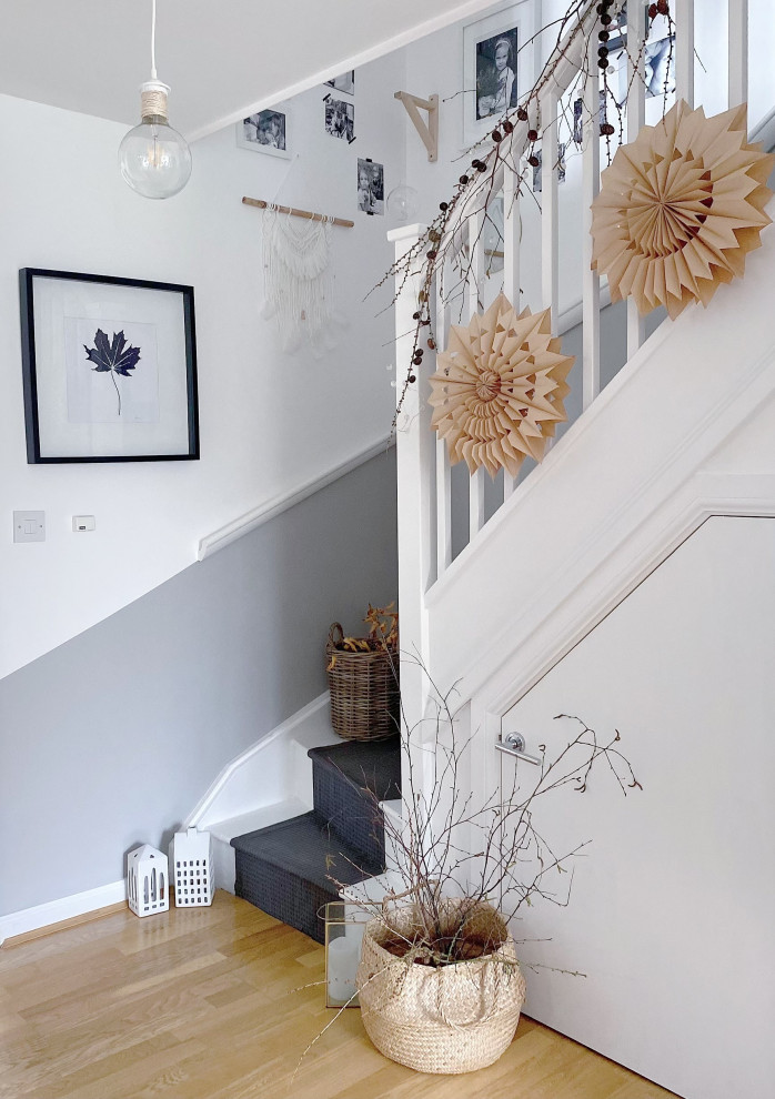 Example of a danish staircase design in Cambridgeshire