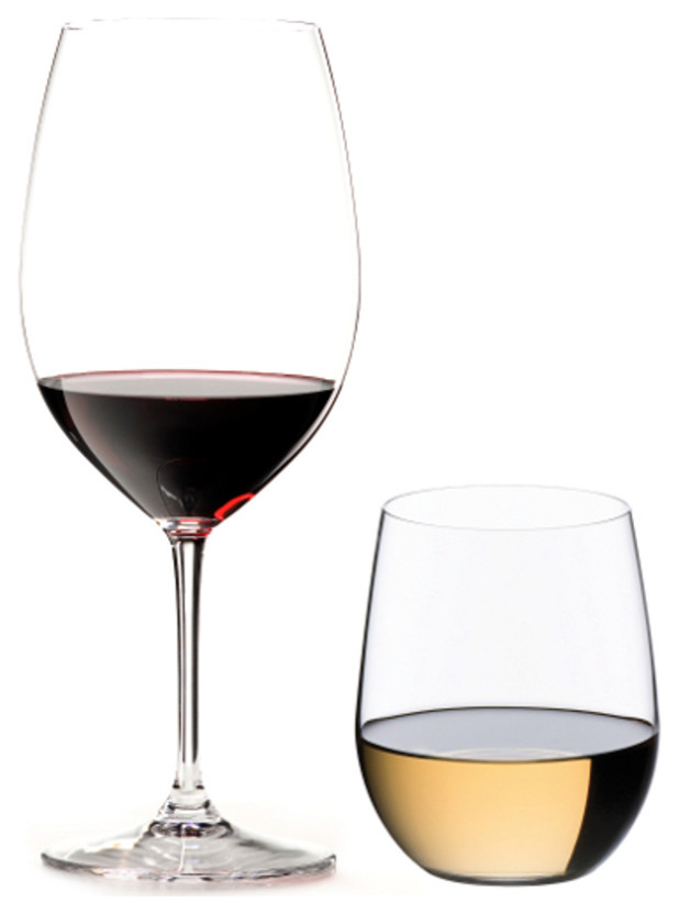Riedel 8 Piece Vinum Bordeaux and O Viogner Wine Glass Set
