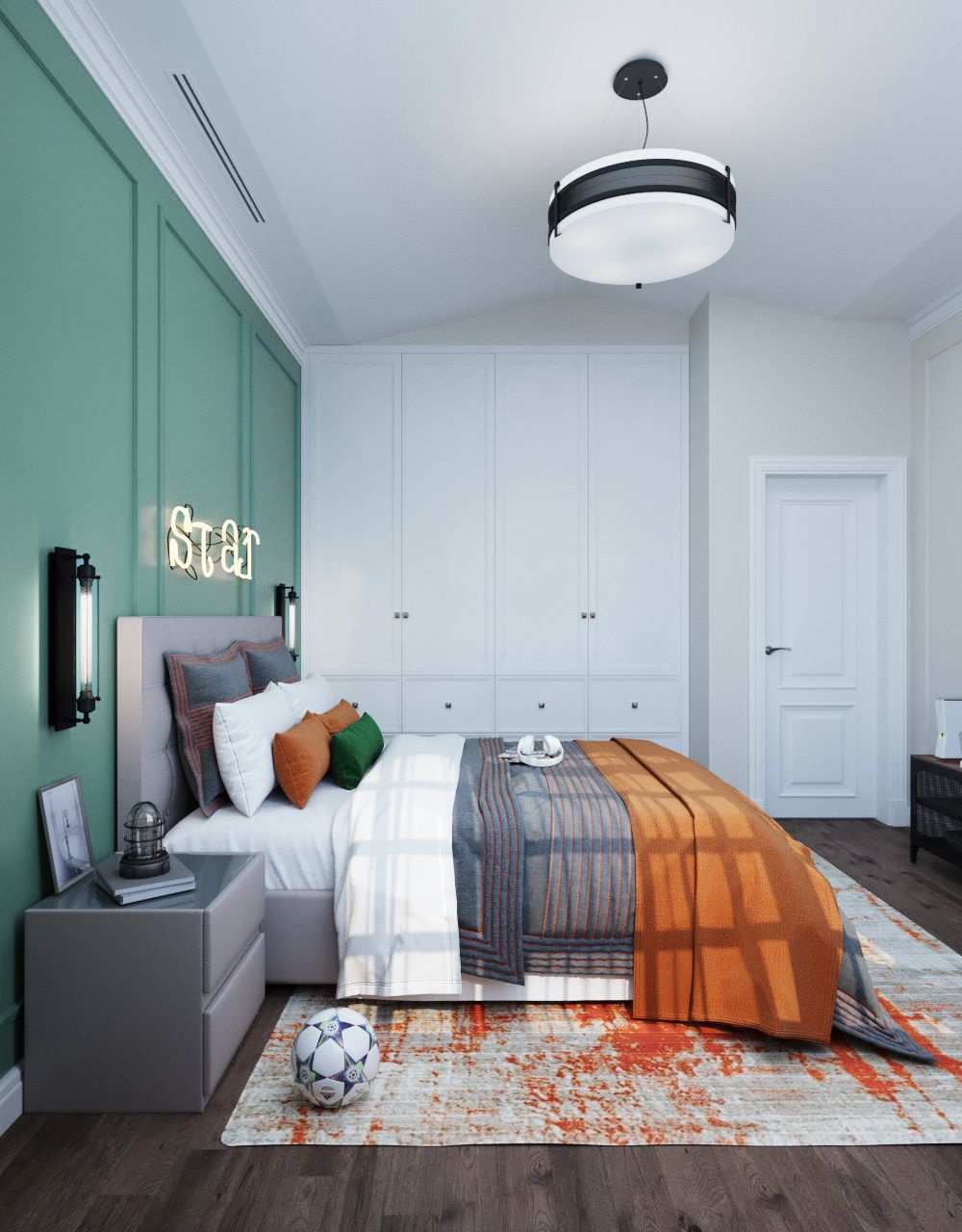 Загородный дом в стиле современной классики