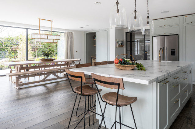 Harbourside Chichester Interiors coastal-kitchen