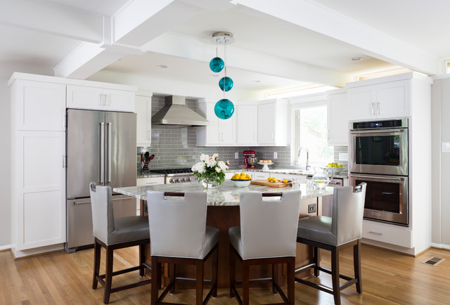 Glen Echo Heights Kitchen Renovation classique-chic-cuisine