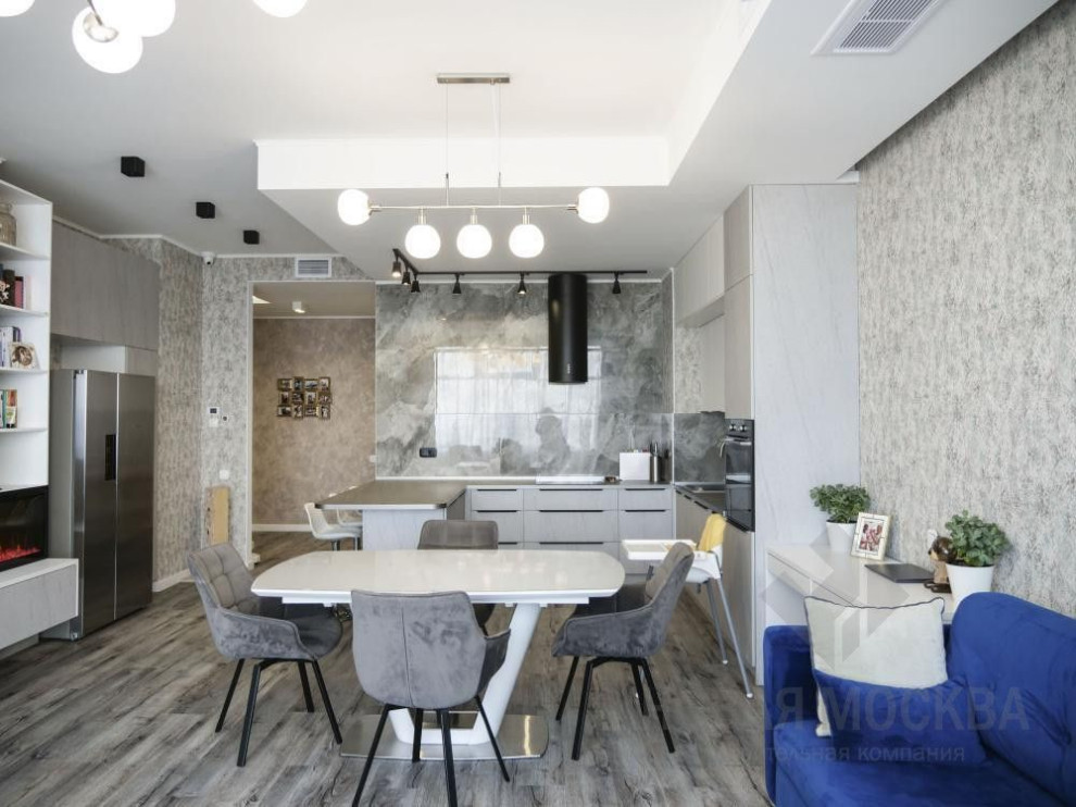 Ремонт трехкомнатной квартиры 140 кв.м в ЖК «Триколор»