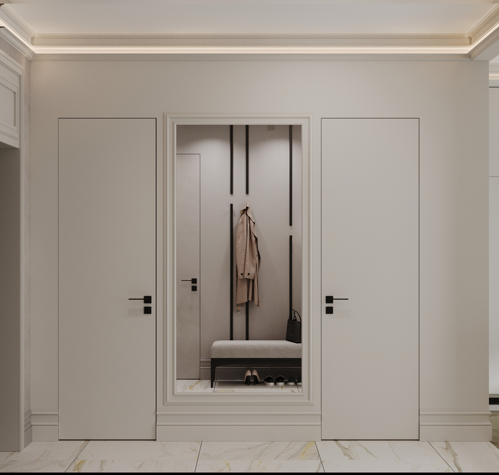 Дизайн-проект квартиры в ЖК Лесков