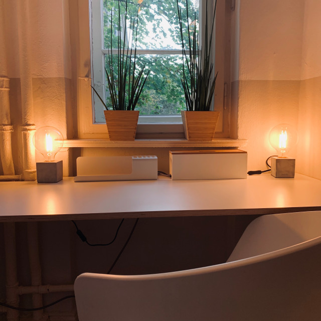 WOHNUNG WESTEND contemporary-arbetsrum