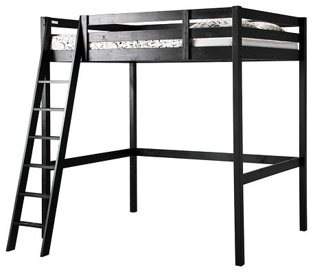 Storå Loft Bed Frame, Black