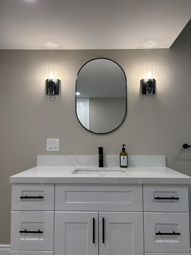 Dianne & Steven's Basement Bathroom (From Scratch)
