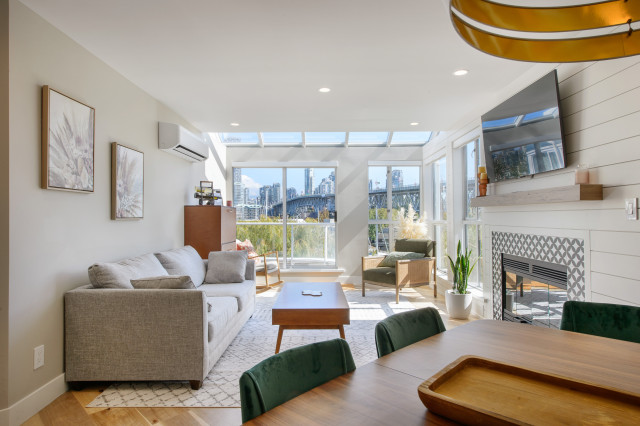 Waterfront Condo Renovation living-room