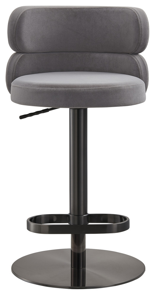 LUXMOD Bar Stools, Modern Bars Chair, Counter Height StoolsSingle