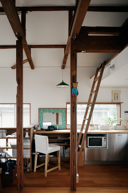 吉祥寺の住宅 landhausstil-kueche