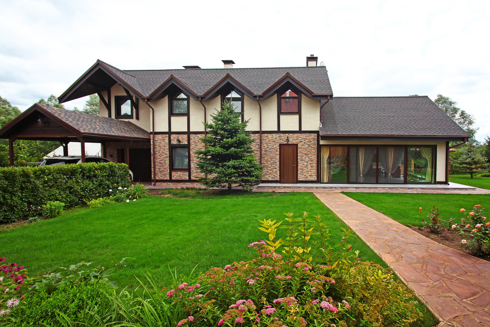 Проект банного комплекса с гостевыми комнатами.