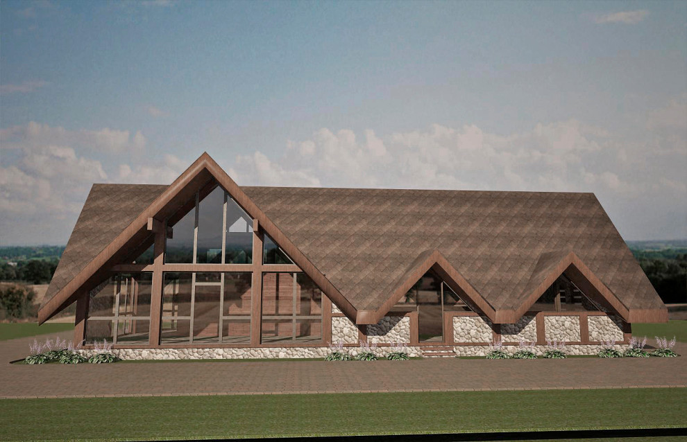 Дом для дегустации вина г. Далянь