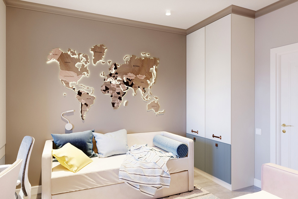 Детская комната из проекта 2к Цветаевой 10