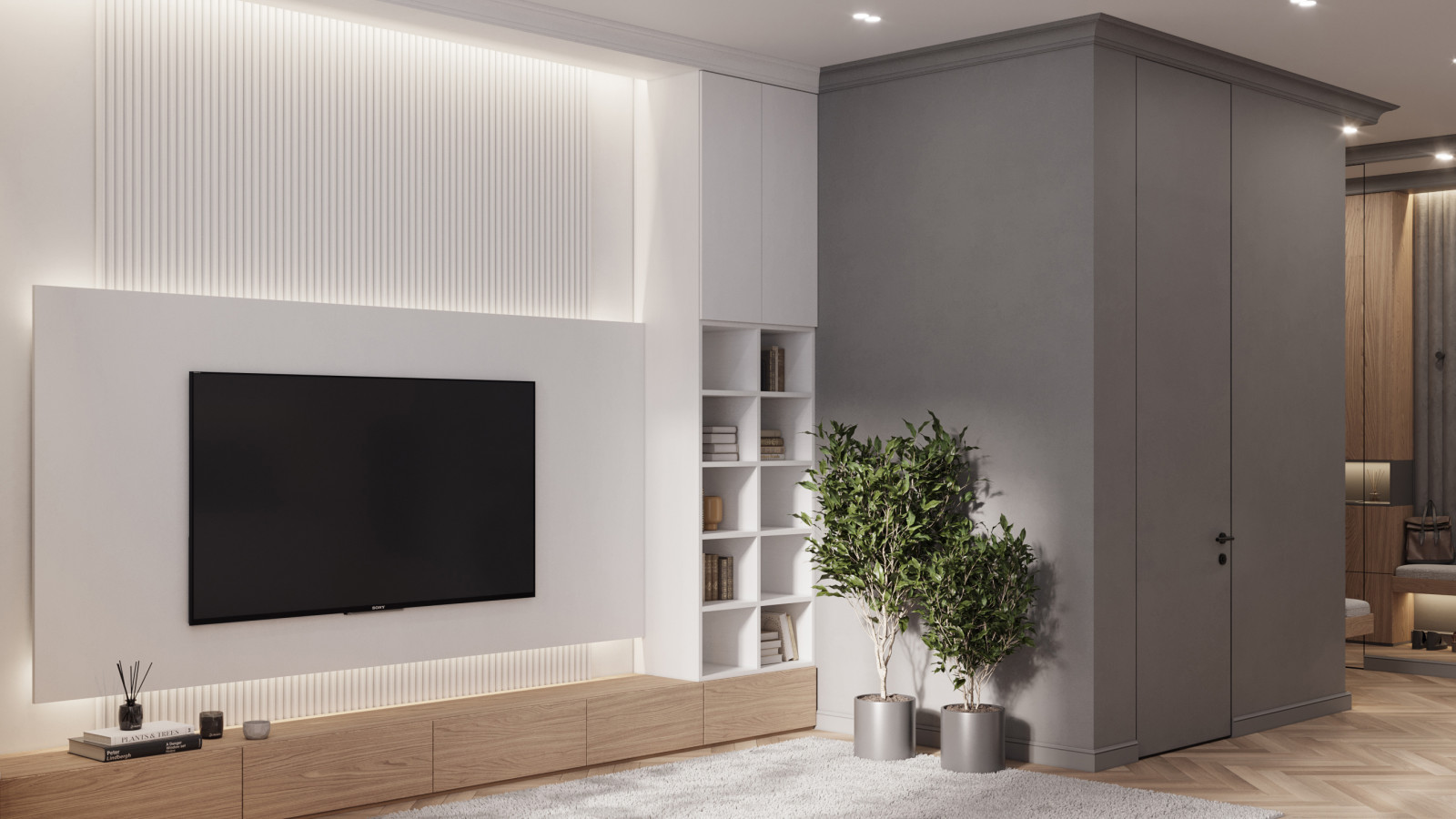 Дизайн-проект квартиры в ЖК «River Park» 100 кв.м