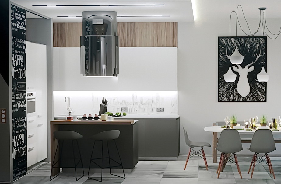 Современный стиль с эко элементами