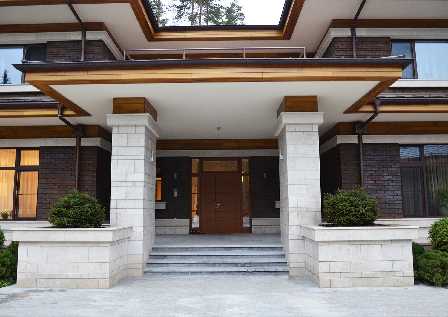 Вилла в стиле Райта. КП "Вымпел" Новорижское шоссе