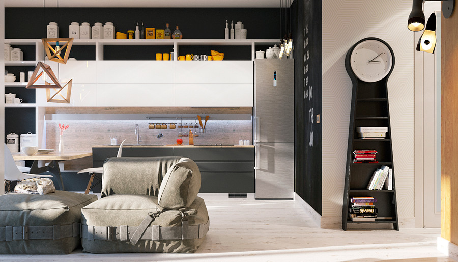 Проект интерьера по ул. Ватутина в г. Владивостоке