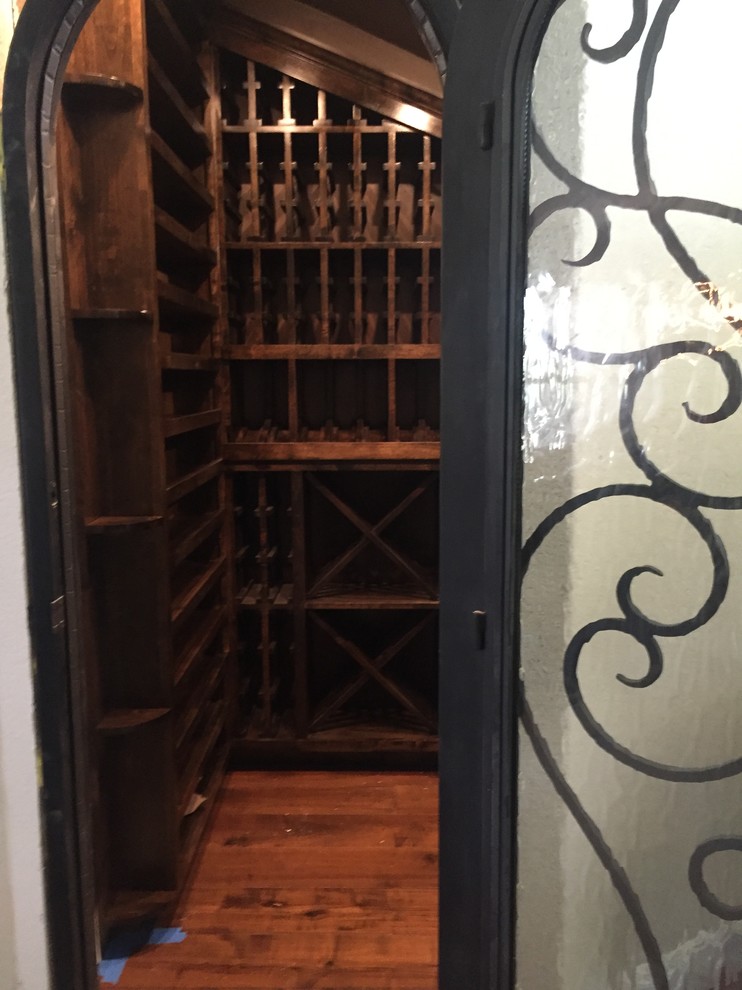 After picture wine cellar Traditional Wine Cellar Austin by