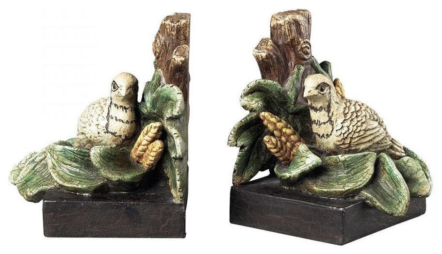 Quail Bookends Contemporary Bookends by We Got Lites Houzz