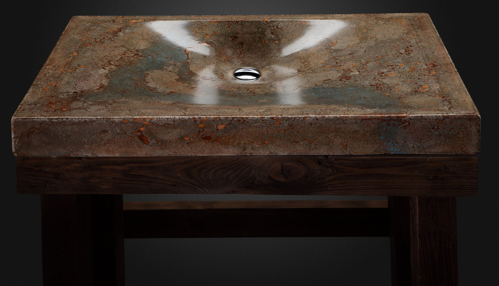 concrete sink "The mirage in a desert"