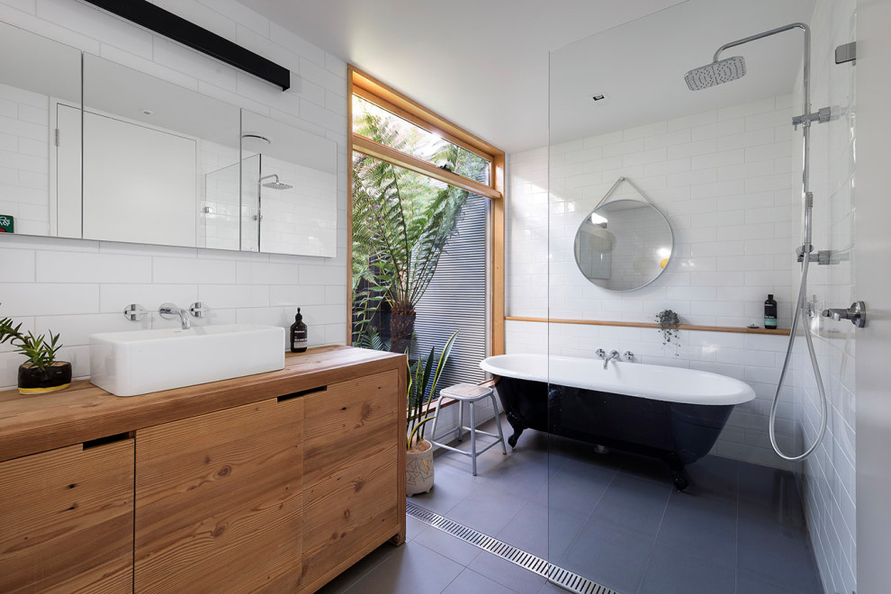 Stilmix Badezimmer in Melbourne