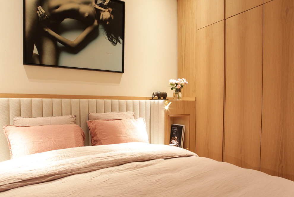 Réalisation d'une chambre nordique.
